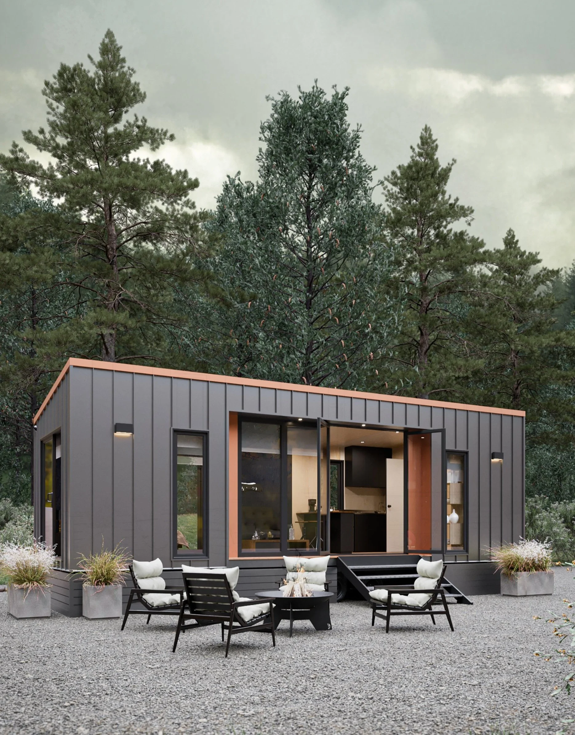 Flat Pack Kit DIY | Mini Office backyard pods, outdoor man caves